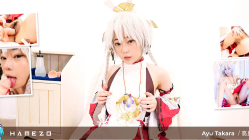 Elegant Ayu Takara Pleases Her Tight and Horny Pussy