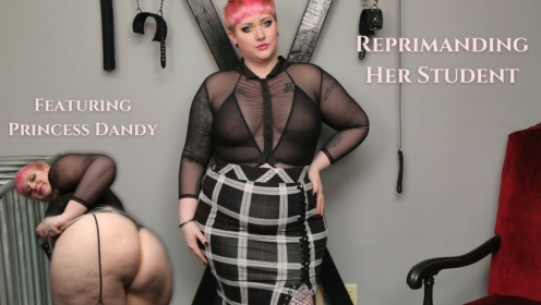 Reprimanding Her Student