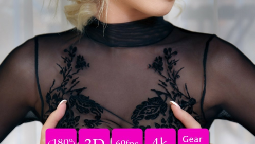 Tiffany's Seductive 3D 180VR Nude Photoshoot