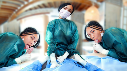 Lisa Cruz in Hot Medical Fetish VR Scene