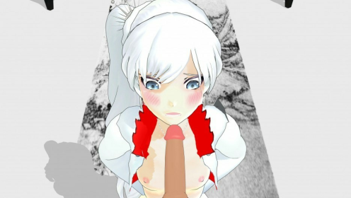 Weiss Hentai VR Blowjob - Intense POV Action