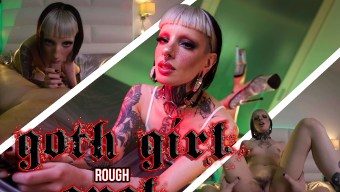 Eva Nexus – Goth Girl Rough Anal Fuck 8K VR