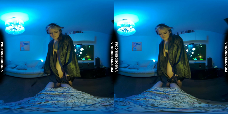 Brille Giving Sexy Striptease Lapdance With Pussy Licking Dildo For Ingrida Pov - Image 1