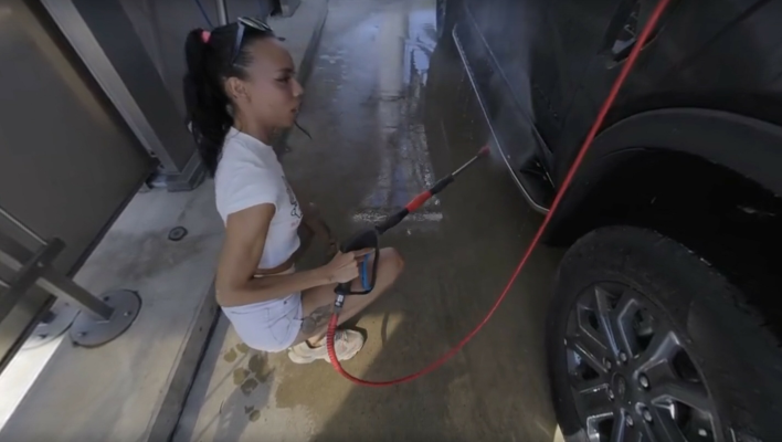 Katy Lolita Wild Car Sex POV Adventure - Image 1