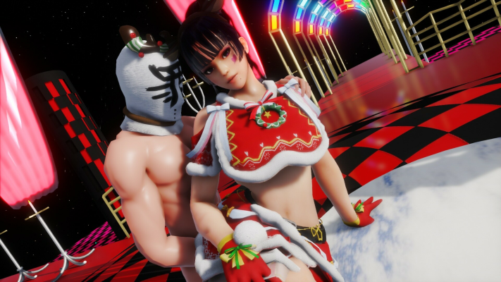 Nyotengu's Xmas Spirit: Sexy Holiday Parody - Image 1