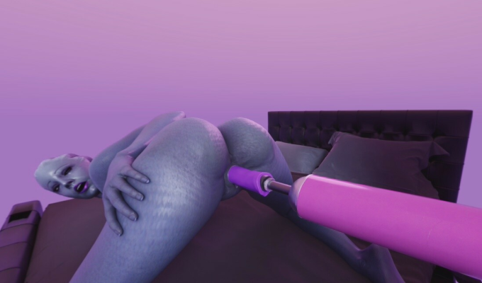 Mass Effect Liara Wild Dildo Machine Action - Image 3
