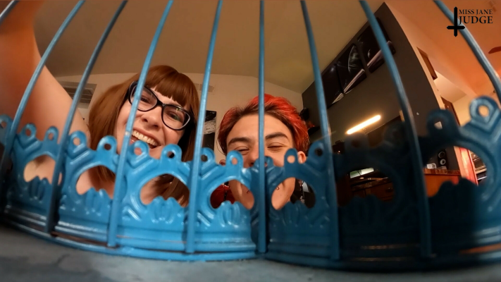 Jane Judge Devours Tiny Prey in 360 VR - Image 2