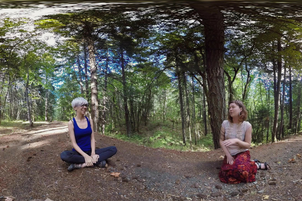 Turquoise Sensual Masturbation VR Session - Image 1