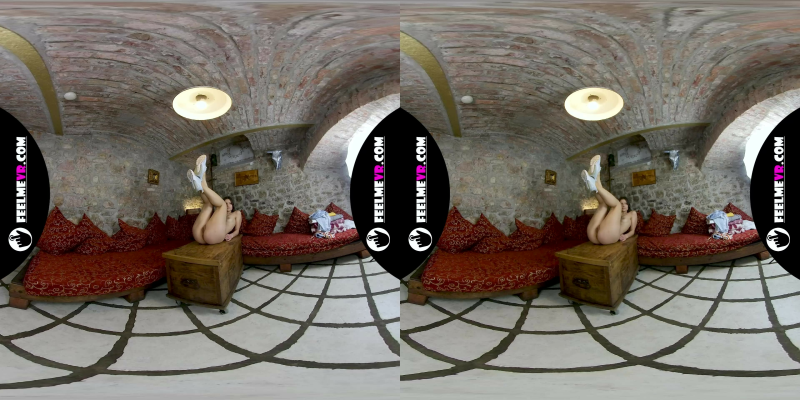 Virtual Reality Nude Photosession Backstage With Teenager Viola Kat - Image 7