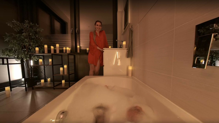 Micky Muffin Unwinds in Steamy After-Work Scene - Image 1