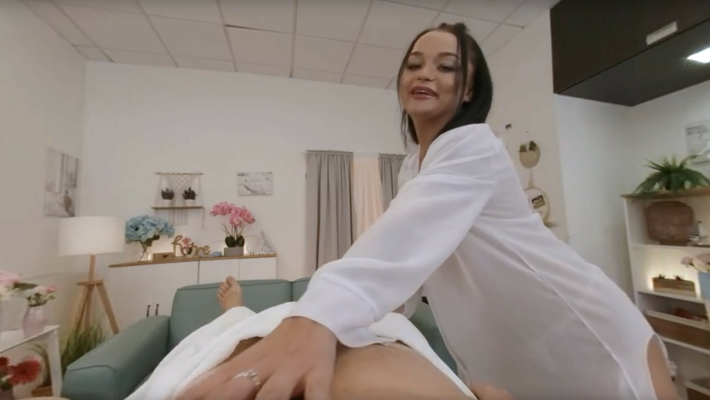 Wet Massage Bliss with Daphne Klyde in 8K VR - Image 1
