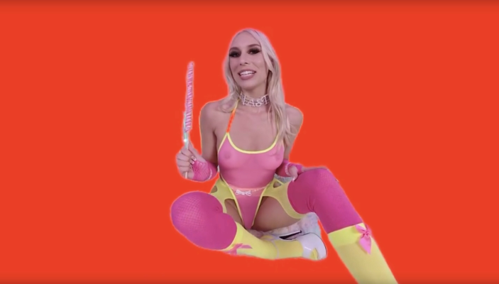 Kay Lovely's Sensual Lollipop Twist in 4K VR - Image 1