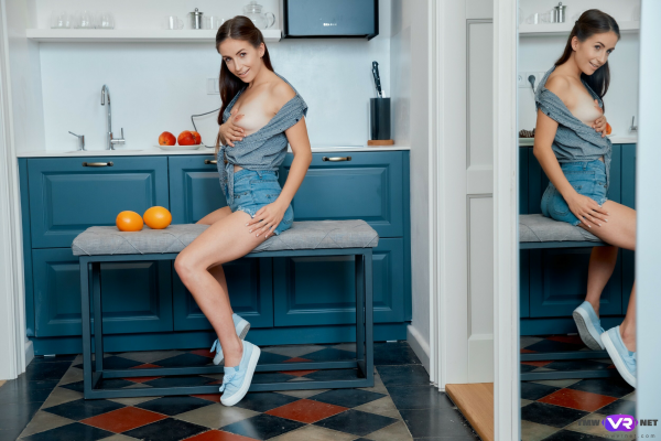 Lenna Ross in Sensual Solo Tease - Image 1