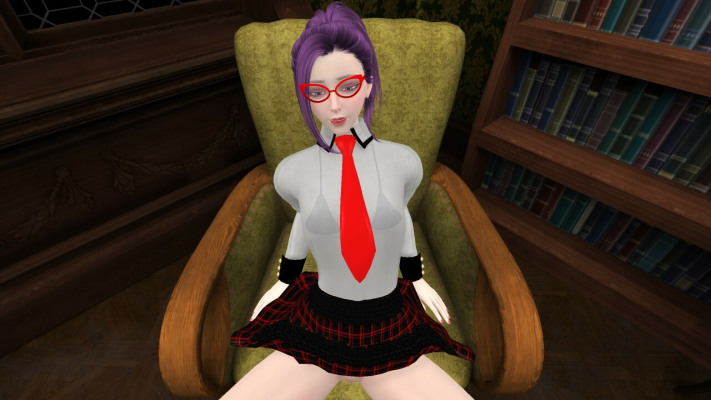 Maya's Steamy Library Encounter VR - Image 3