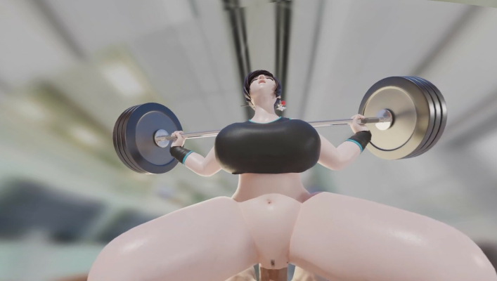 Mei Intense POV Squat in 4K 3D VR Parody - Image 5