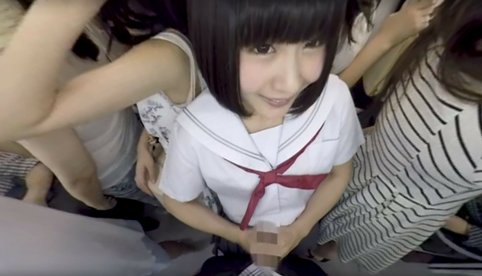 Steamy Train Encounter in Crowded Car POV VR - Image 7