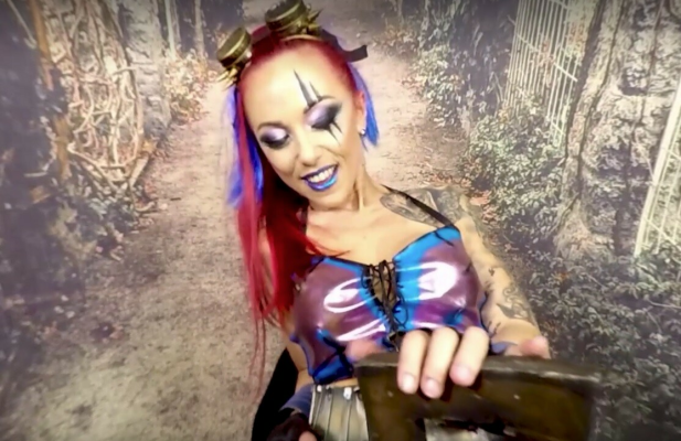 Anne Wild Solo Passion in Stunning 4K 3D - Image 1