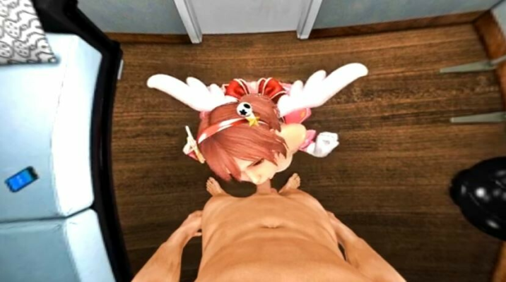 Honoka's Steamy Backstage Blowjob - VR Parody - Image 3