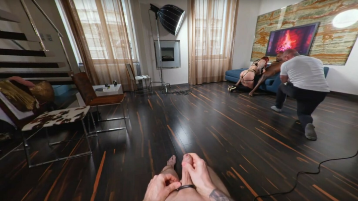Sabien DeMonia: Cuckold Threesome 8K VR - Image 3