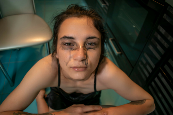 Zoe Foxxy - Use my throat like a pussy - rough facefuck - Image 4